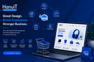 HanuiT Solutions UI/UX design and eCommerce website