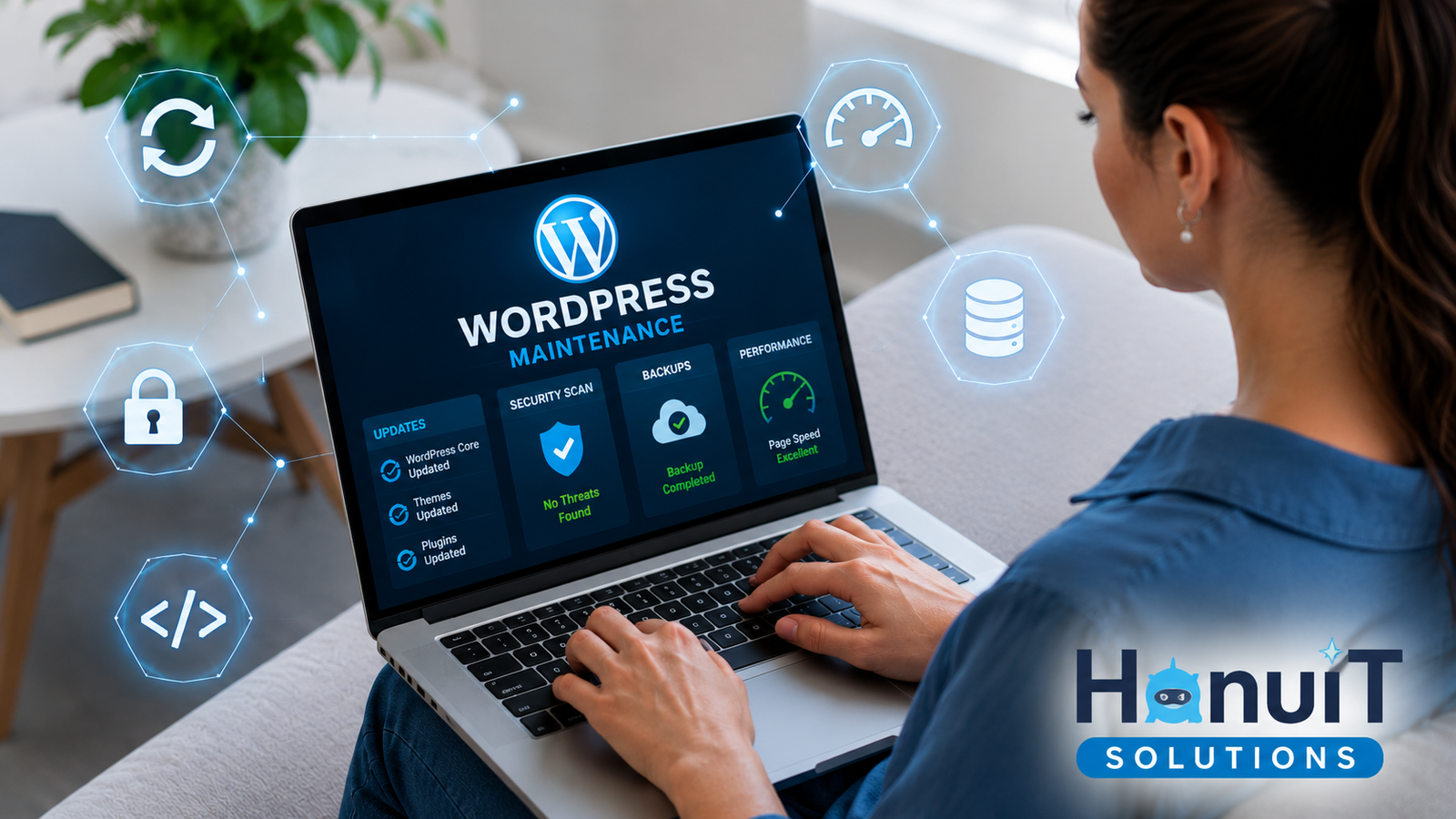 WordPress Maintenance Guide 2026 by hanuit Solutions yamunanagar
