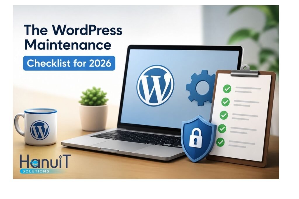 The WordPress Maintenance Checklist for 2026 by hanuiT solutions, Yamunanagar